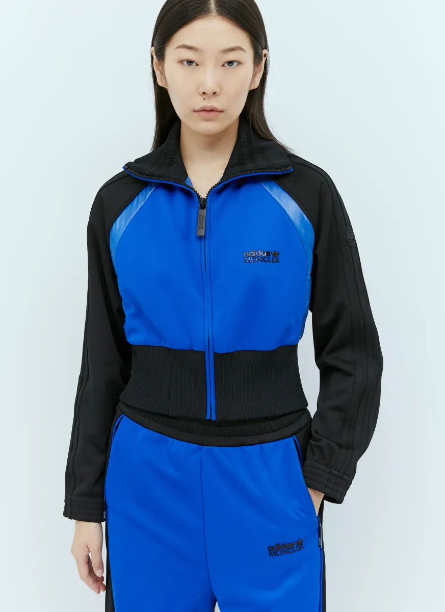 Zip Up Cropped Sweatshirt