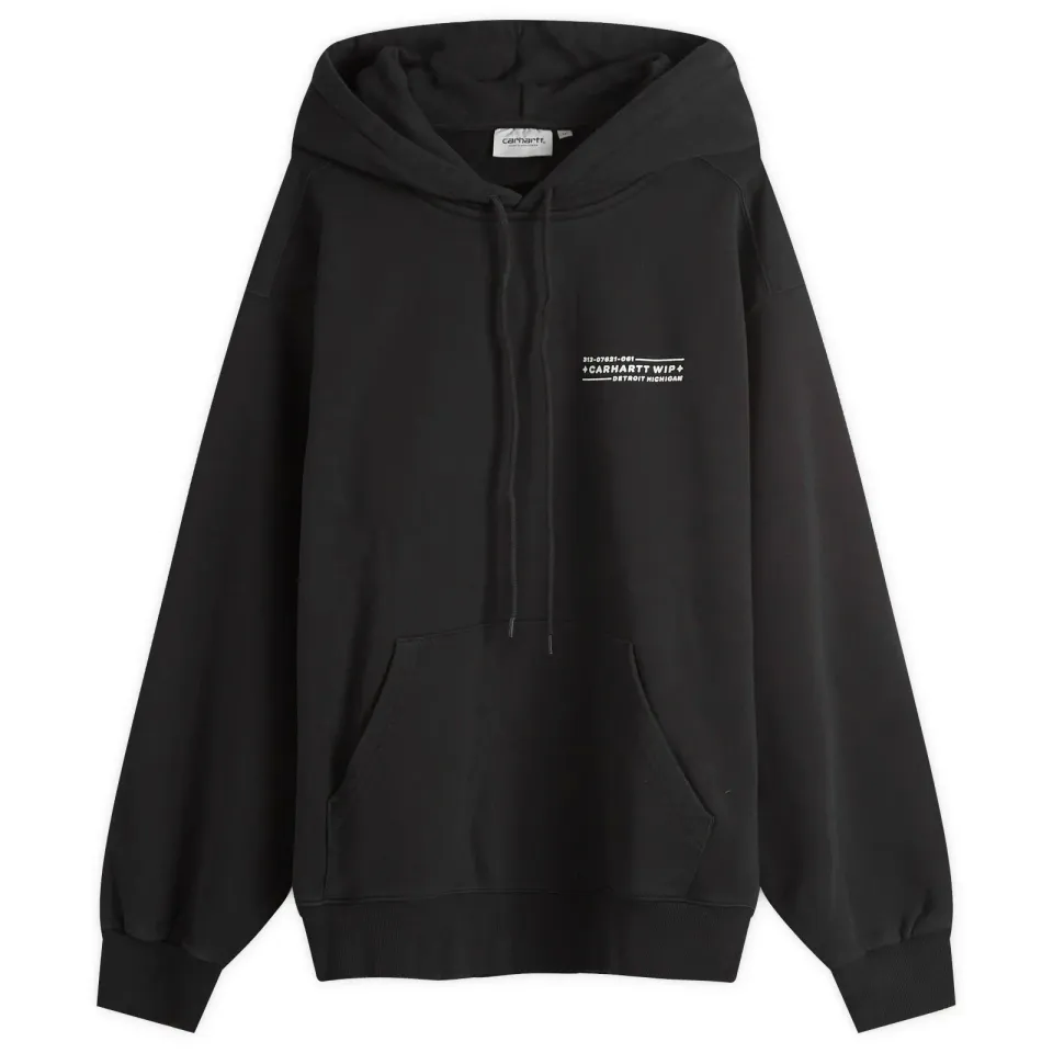 Hooded Stamp Crew Sweat