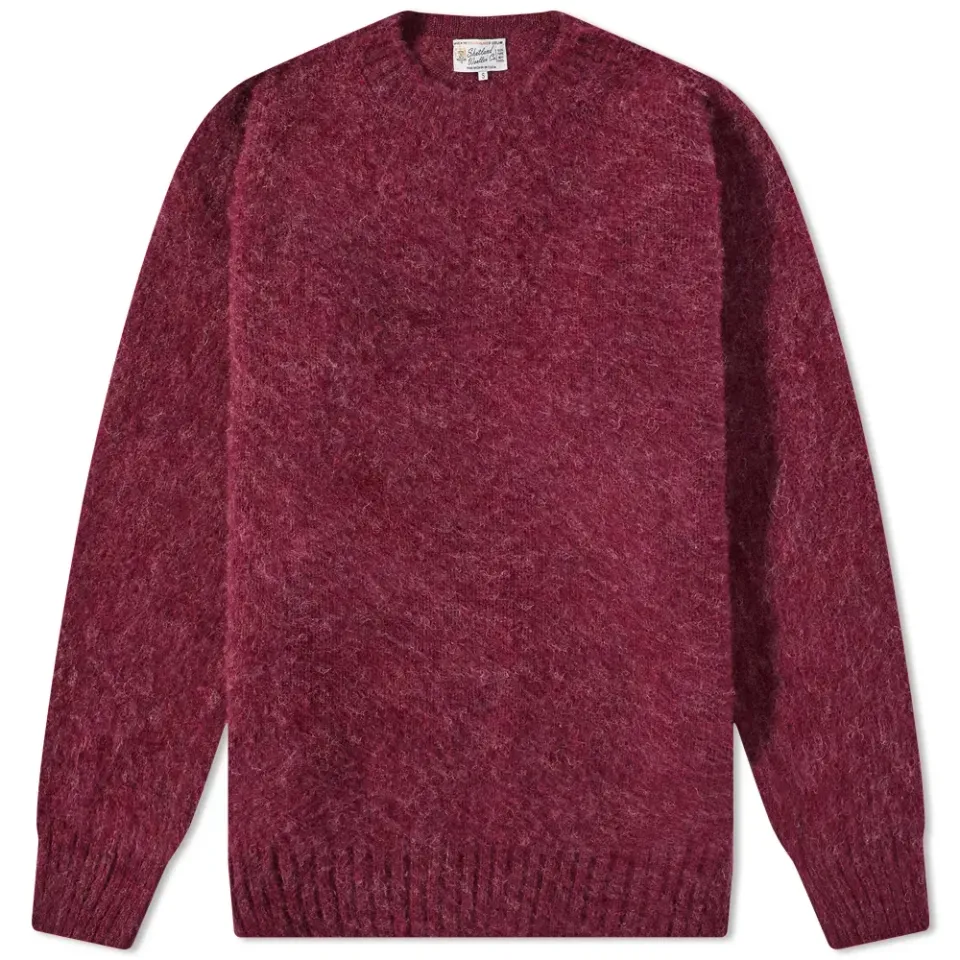 Shetland Woollen Co. Shaggy Crew Knit