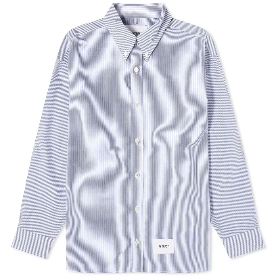 03 Striped Back Printed Shirt