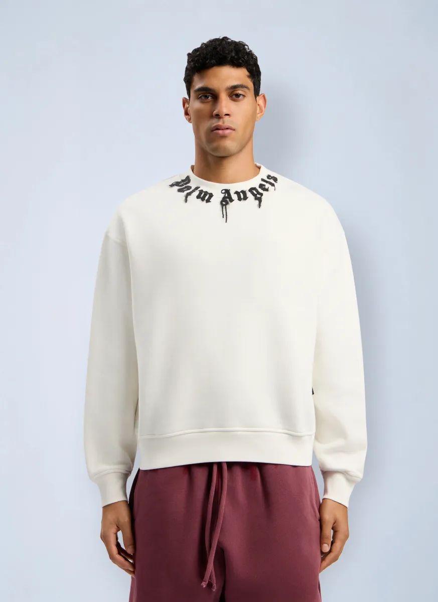 Neck Logo Reg Crew Sweatshirt