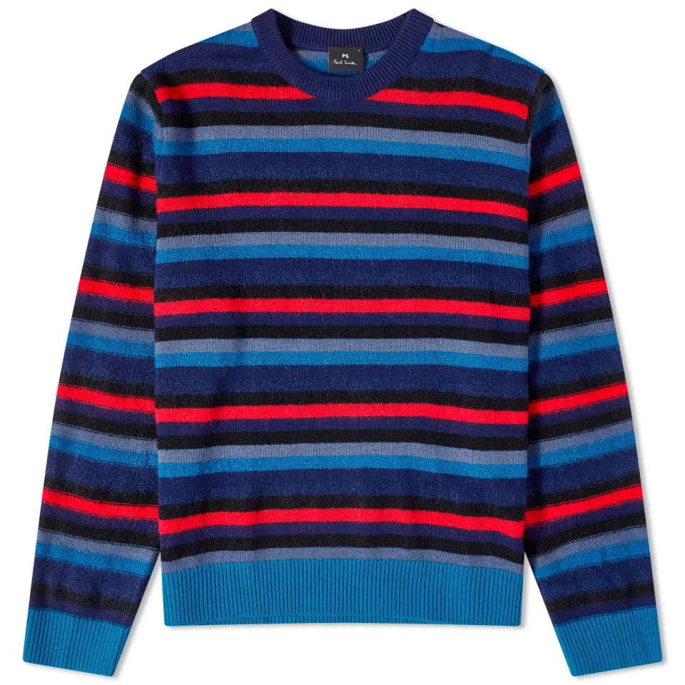Stripe Crew Knit