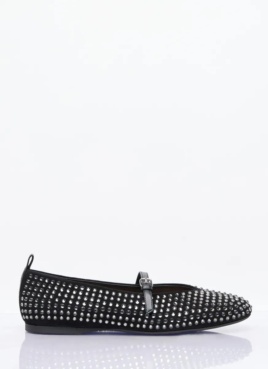 Strass Ballerina Flats