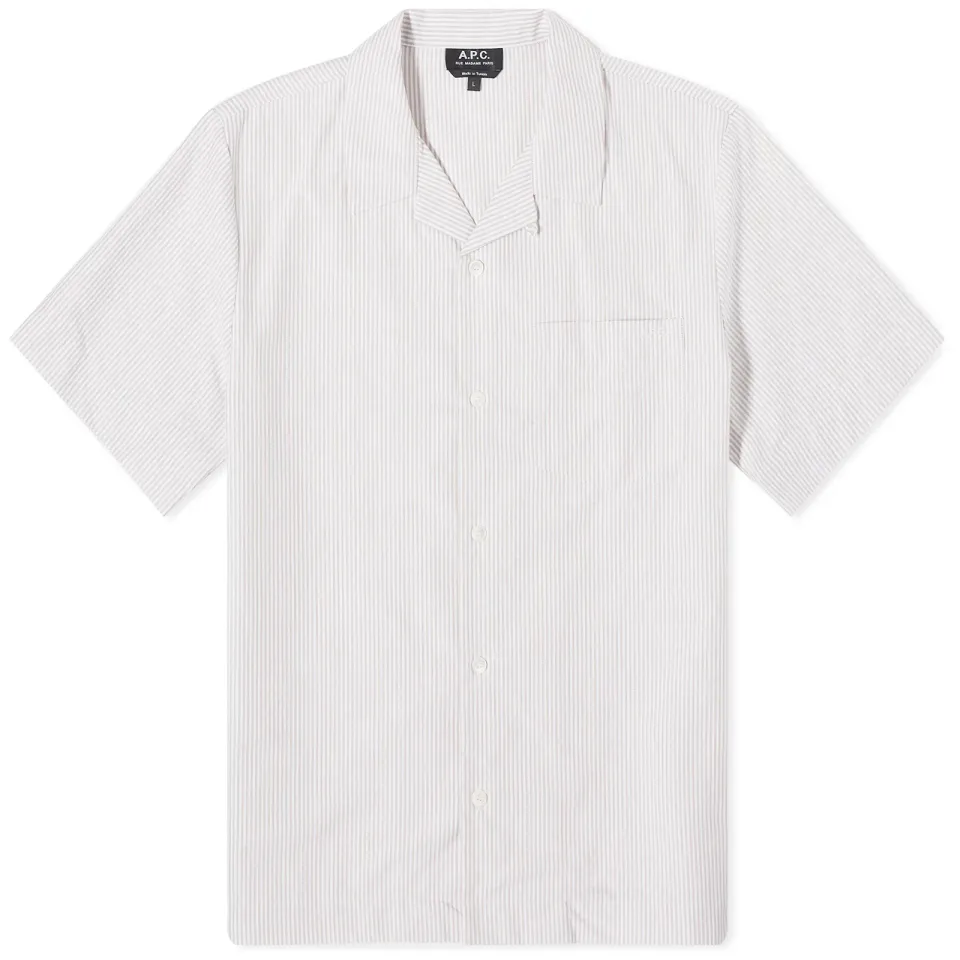 A.P.C. Lloyd Stripe Vacation Shirt