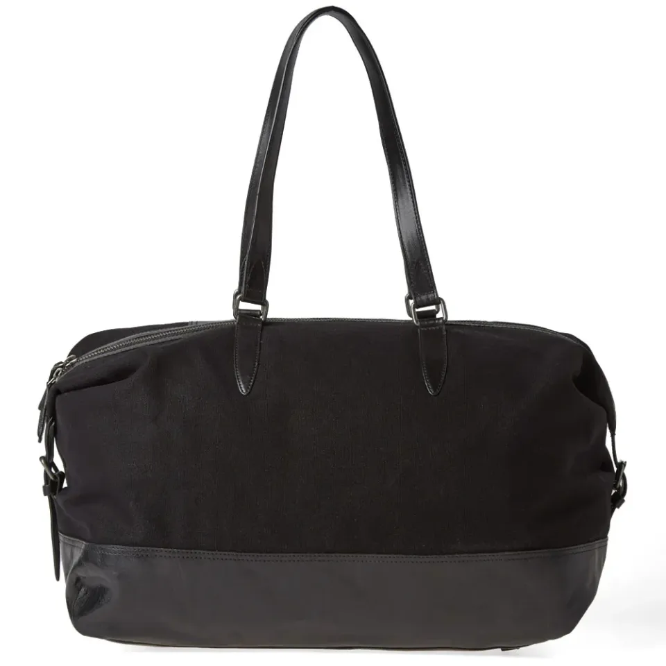 Leather & Canvas Holdall