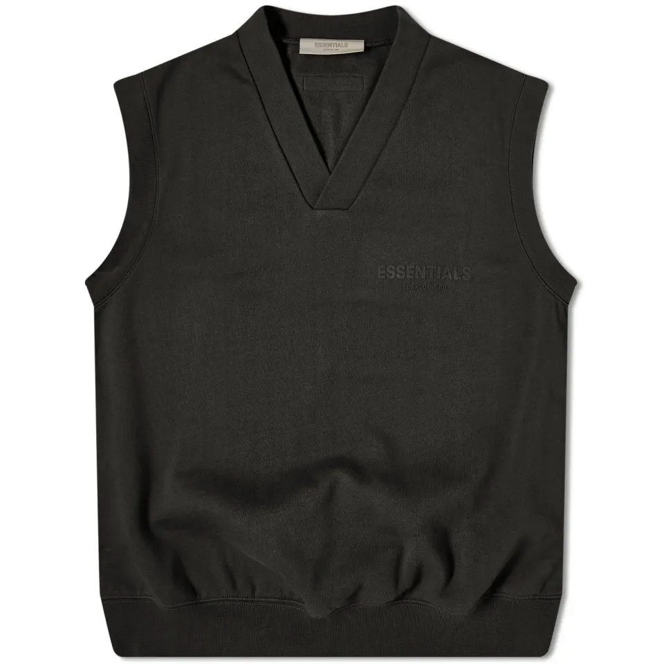 Logo V Neck Vest