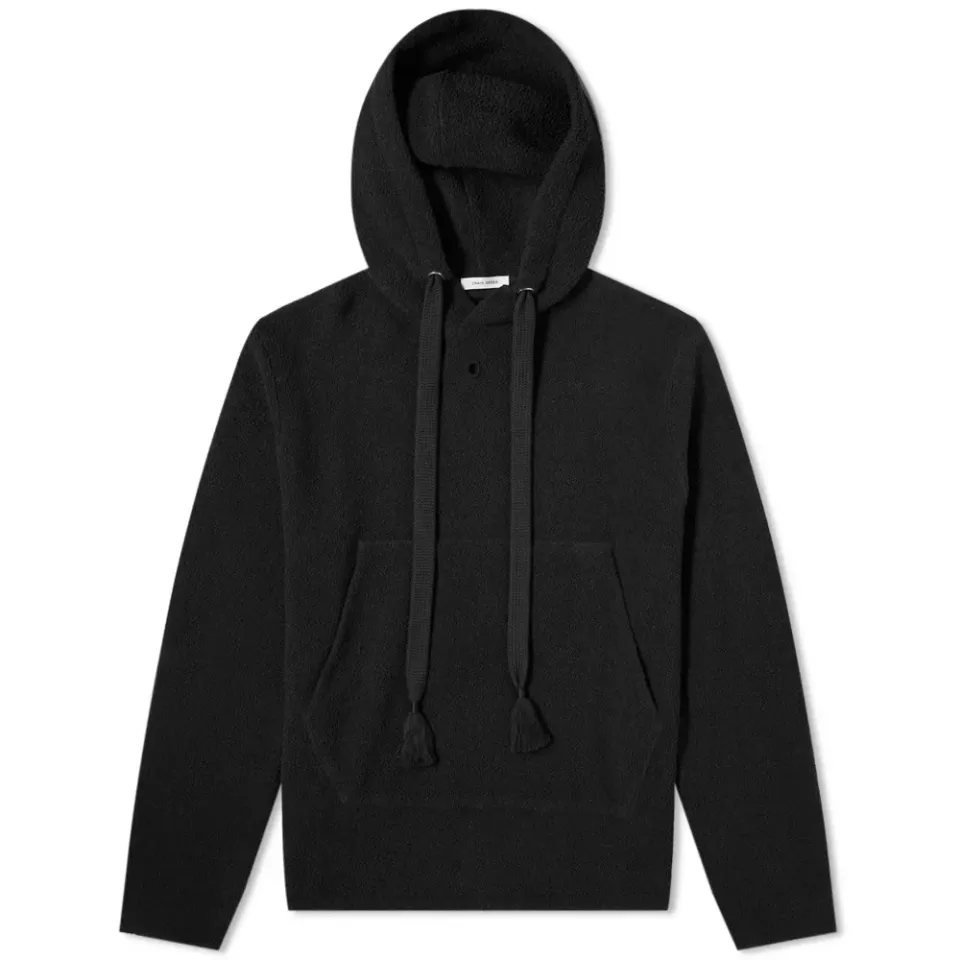 Hole Reverse Popover Hoodie