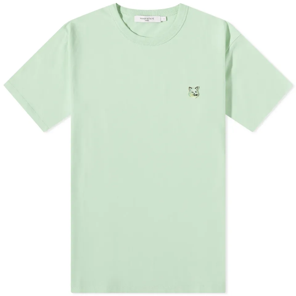 Tonal Fox Head Patch Regular T-Shirt
