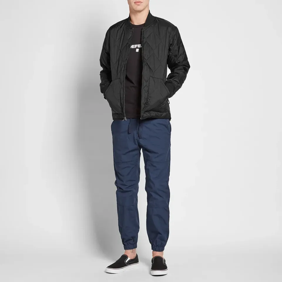 Quilted Military Jacket