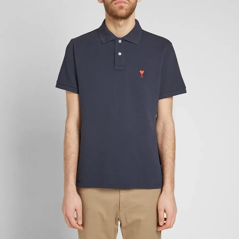 AMI Heart Logo Polo