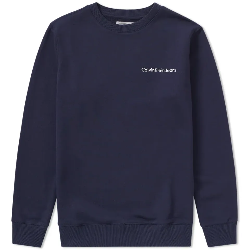 Embroidered Logo Crew Sweat