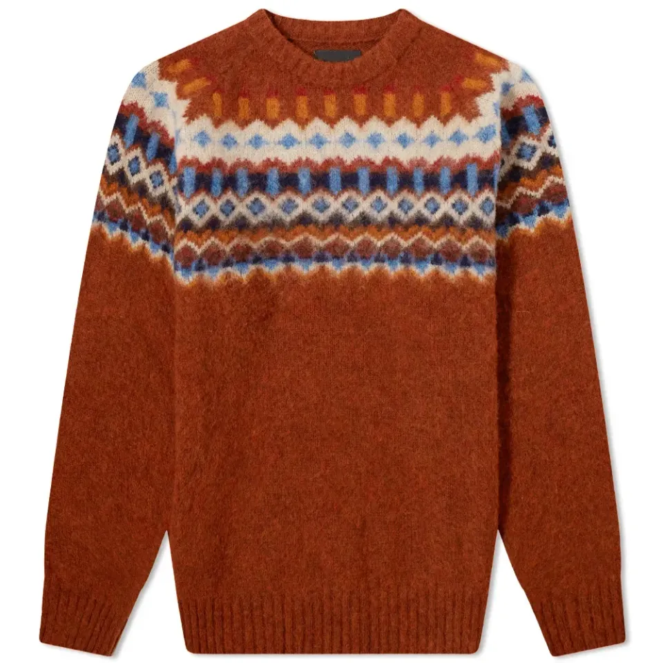 Howlin' New World Science Fair Isle Crew Knit