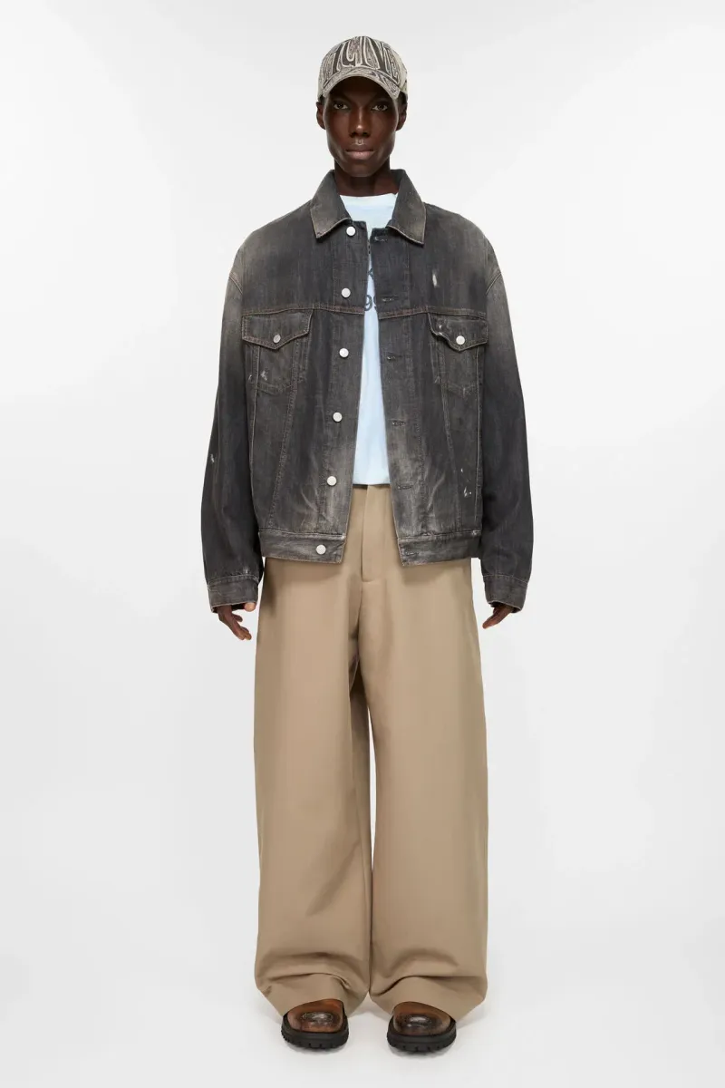 Twill trousers