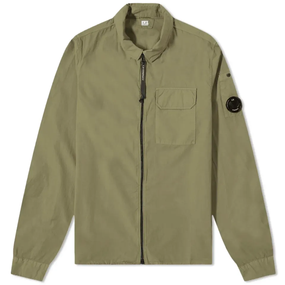 Arm Lens Zip Overshirt