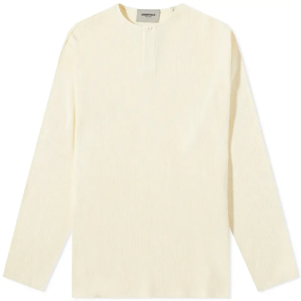 Long Sleeve Thermal Henley T-Shirt