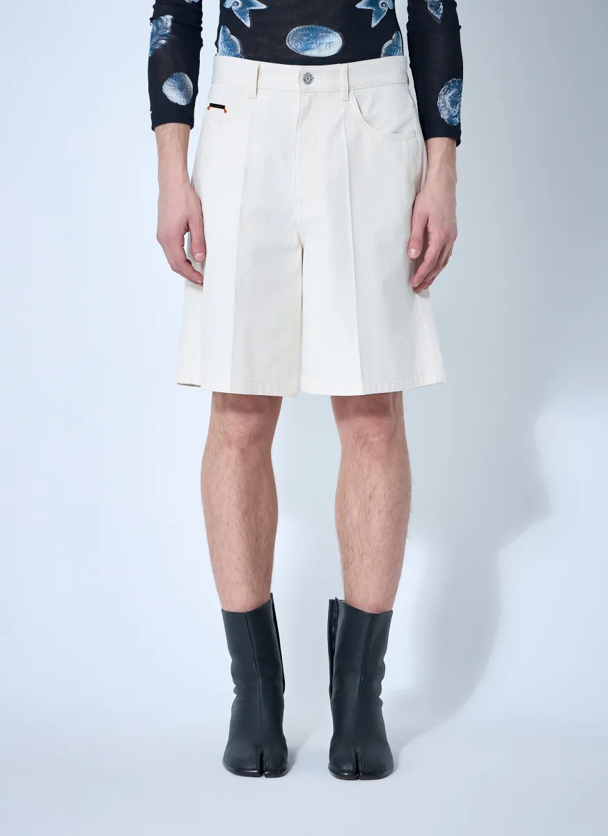 Cotton Bermuda Shorts