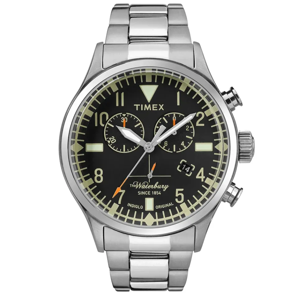 Heritage Waterbury Chronograph Bracelet Watch