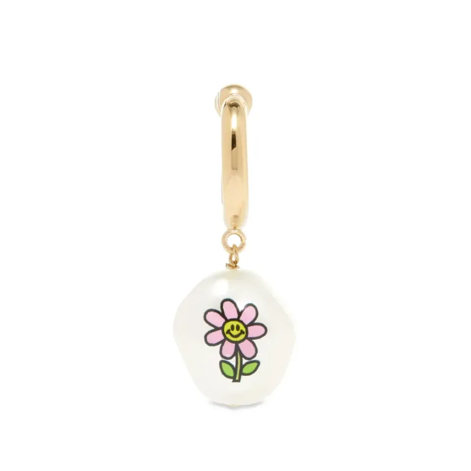 Daisy Cotton Candy Earring