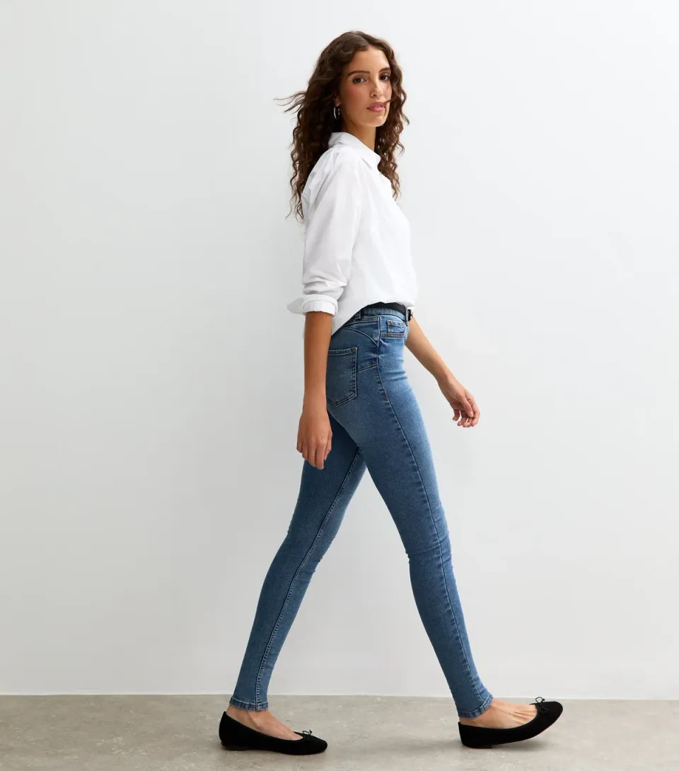 Women's Tall Blue Lift & Shape Emilee Jeggings