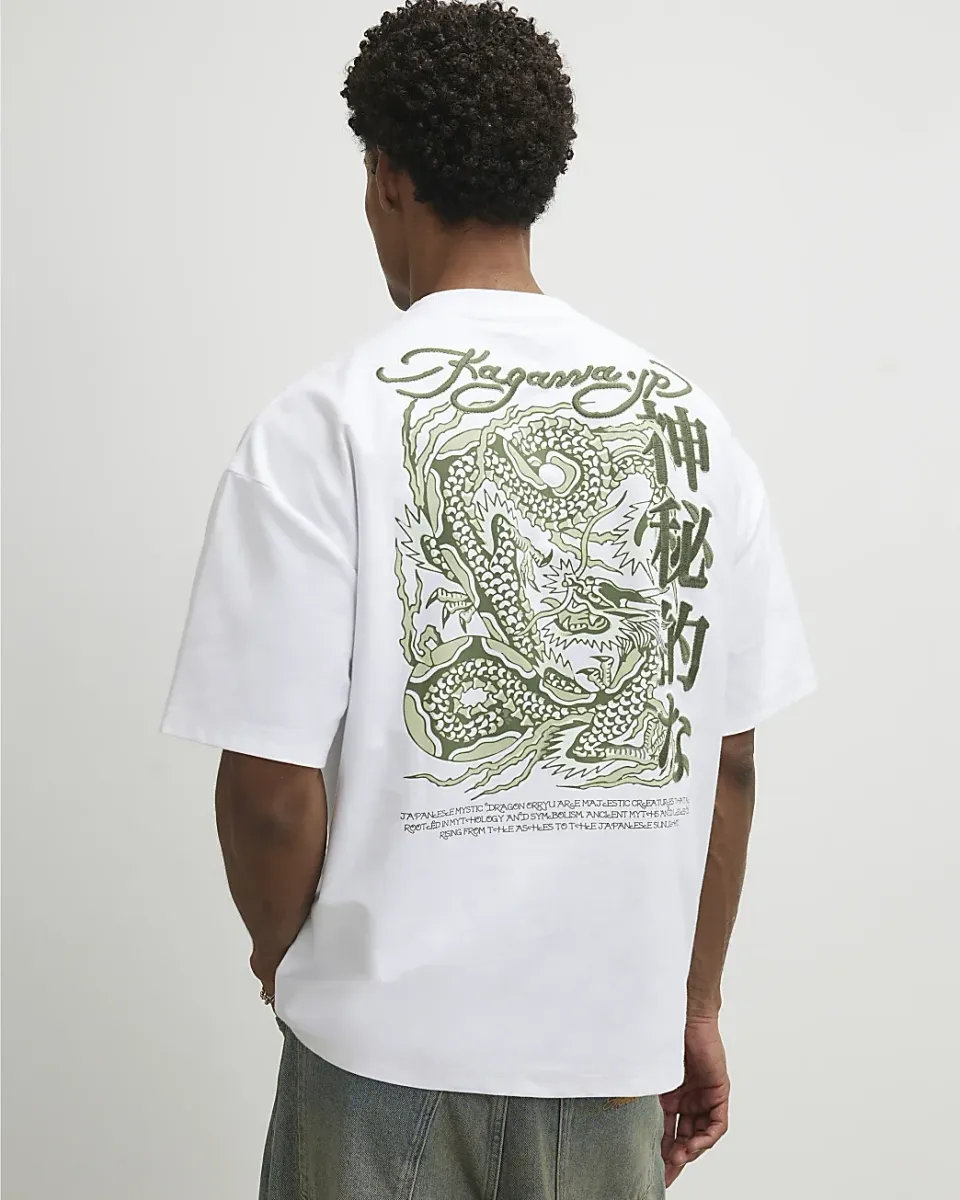 Oversized Cotton Kagawa Dragon T-Shirt