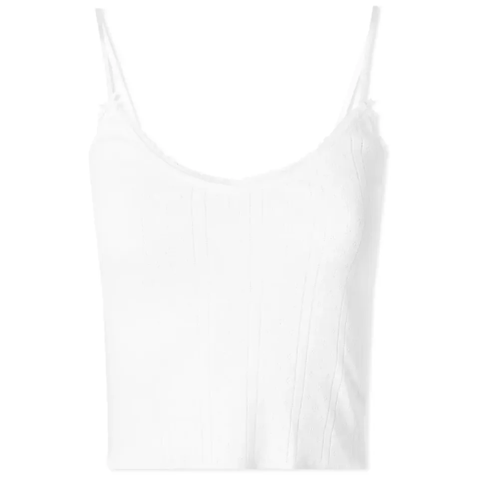 Pointelle Cami Vest