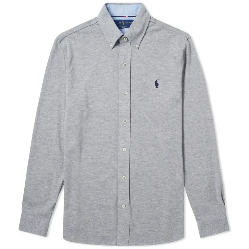 Pique Button Shirt