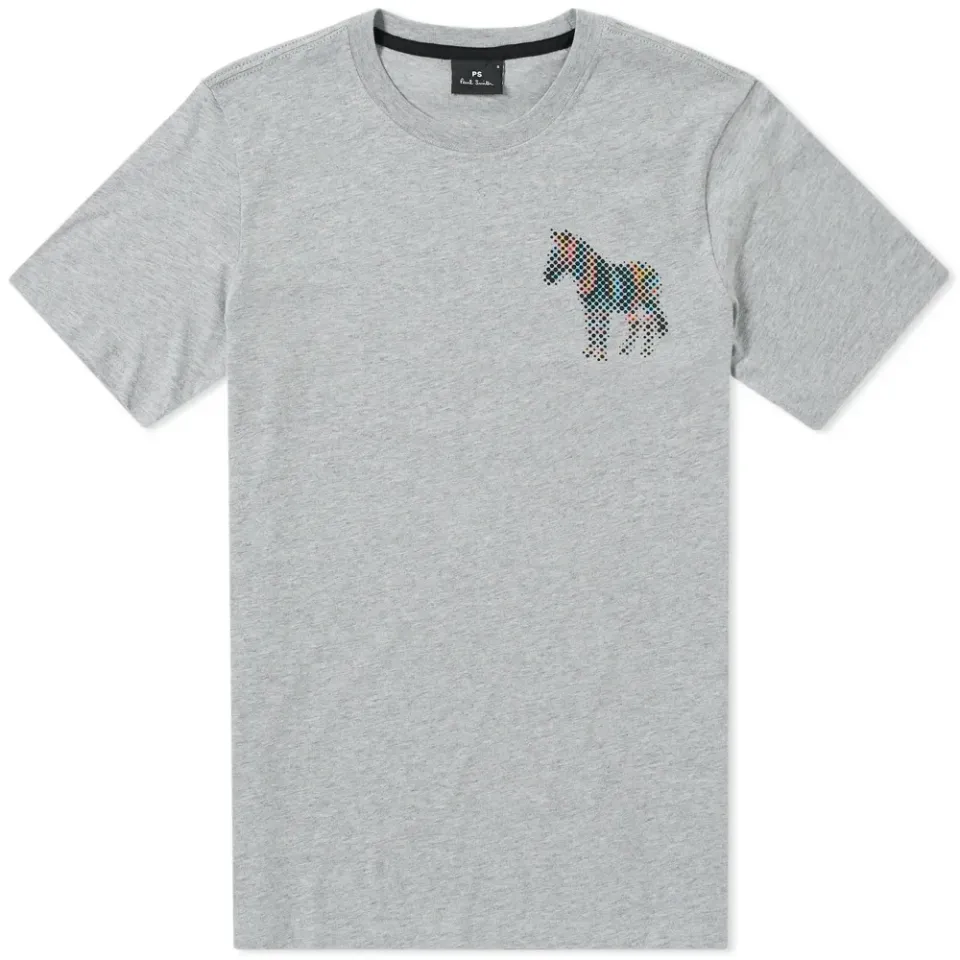 Pixelated Zebra Tee