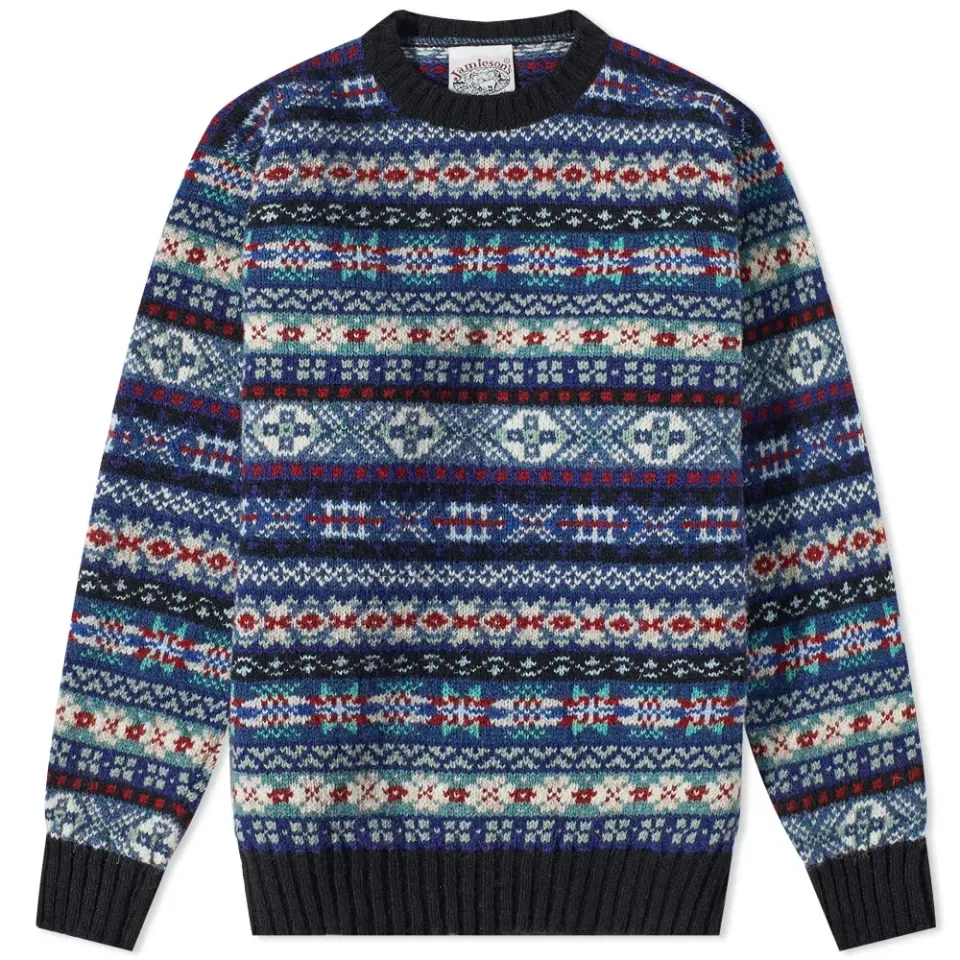 Jamieson's of Shetland Fair Isle Crew