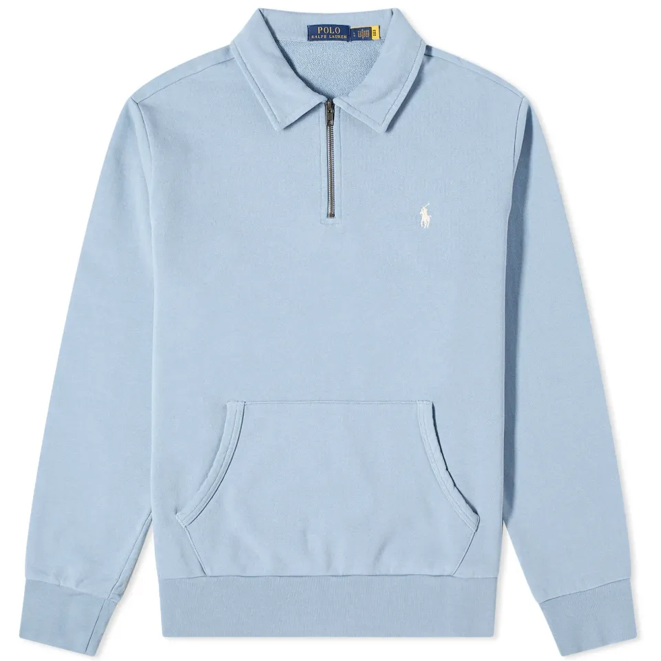 Loopback Half Zip Sweat