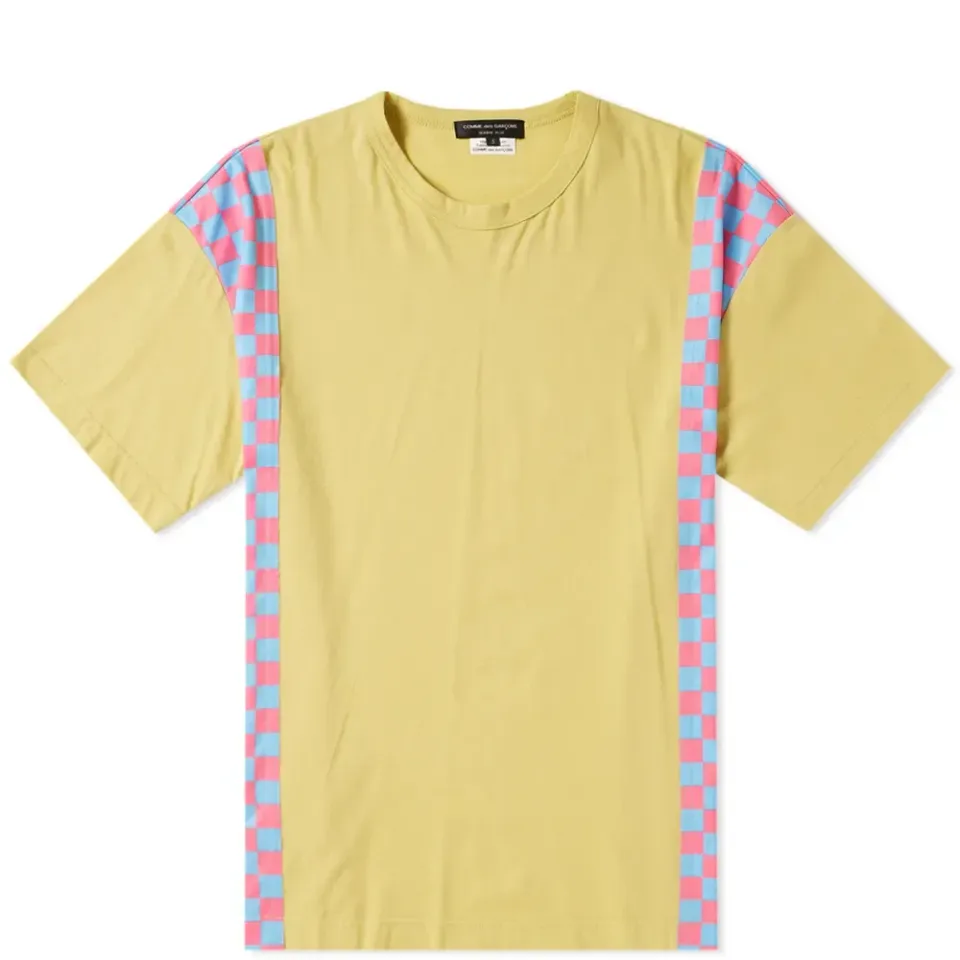 Comme des Garcons Homme Plus Checkerboard Panel Tee