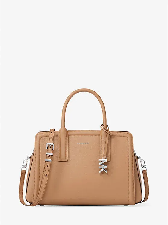 Laila Medium Leather Satchel