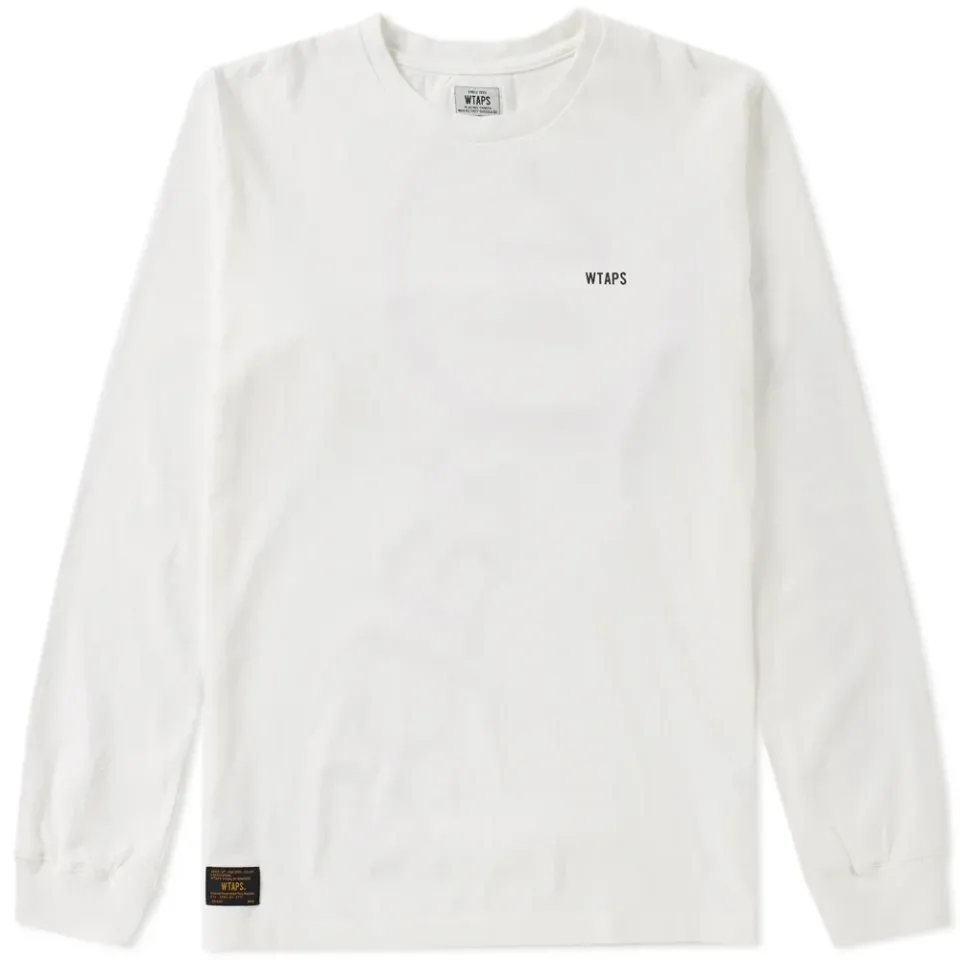 Long Sleeve Design Back Print Tee