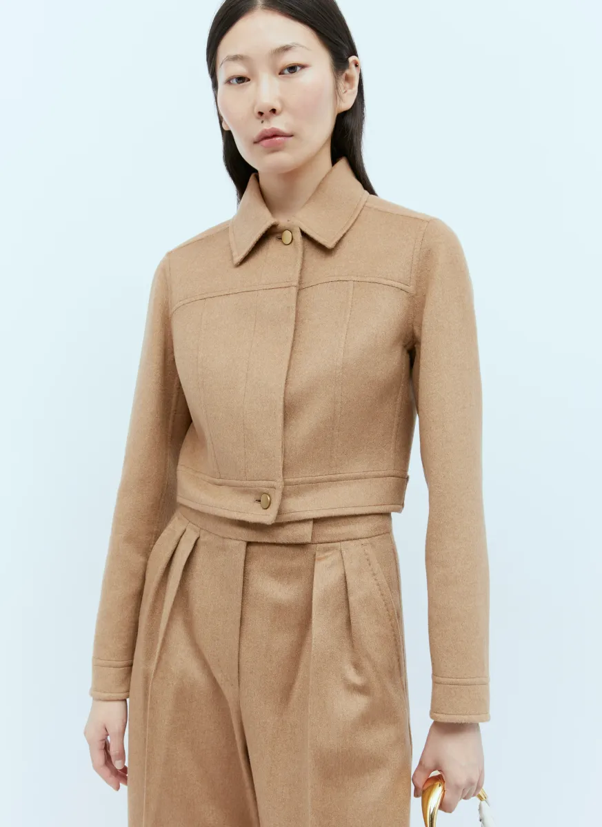Wool Biker Jacket