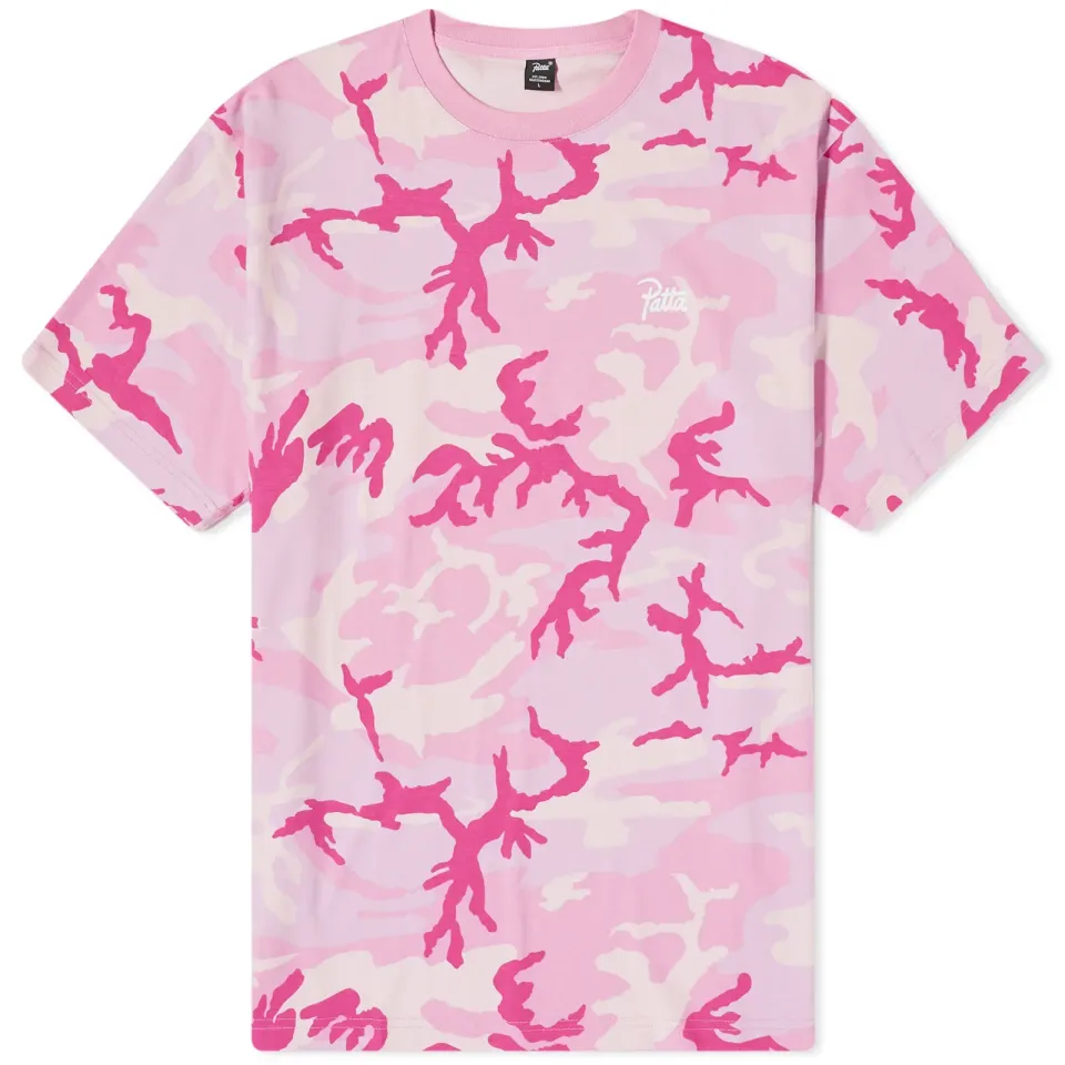 Basic Camo Script T-Shirt
