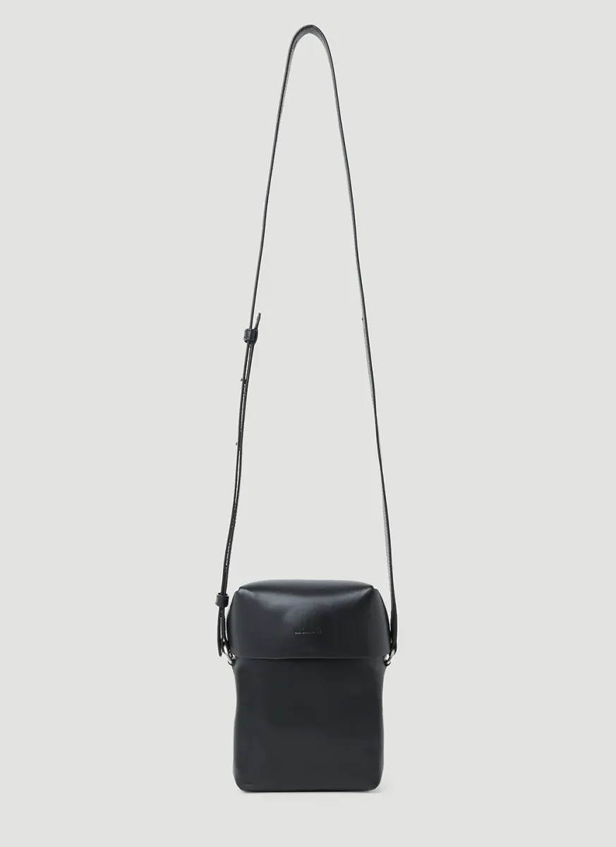 Small Lid Crossbody Bag