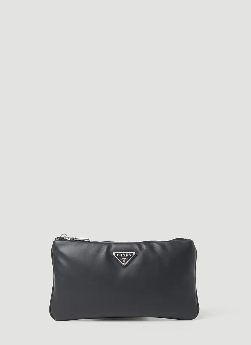 Triangle Plaque Pouch Wallet