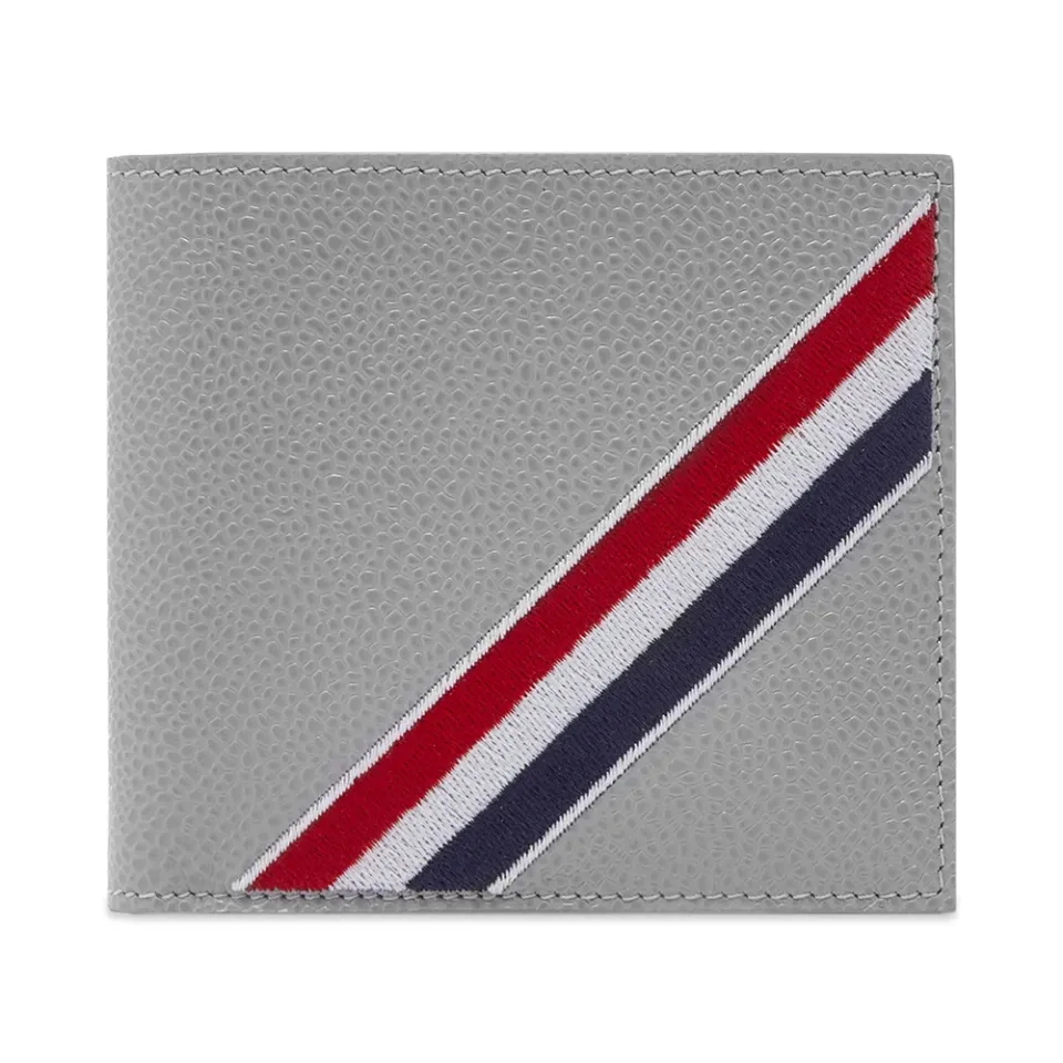 Tricolour Stripe Billfold Wallet
