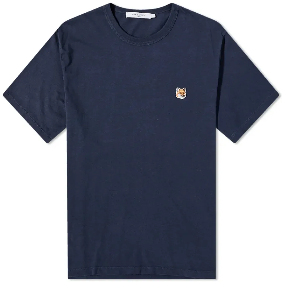 Maison Kitsuné Fox Head Patch Classic Tee