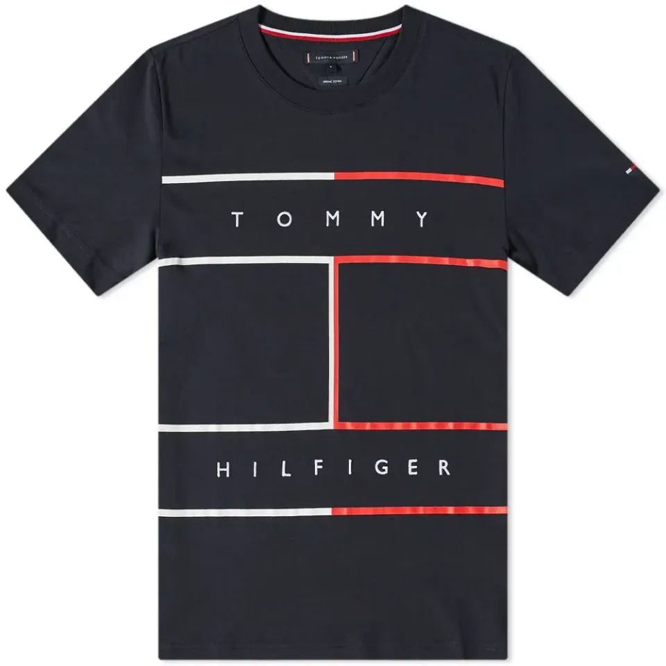 Large RWB Flag Tee