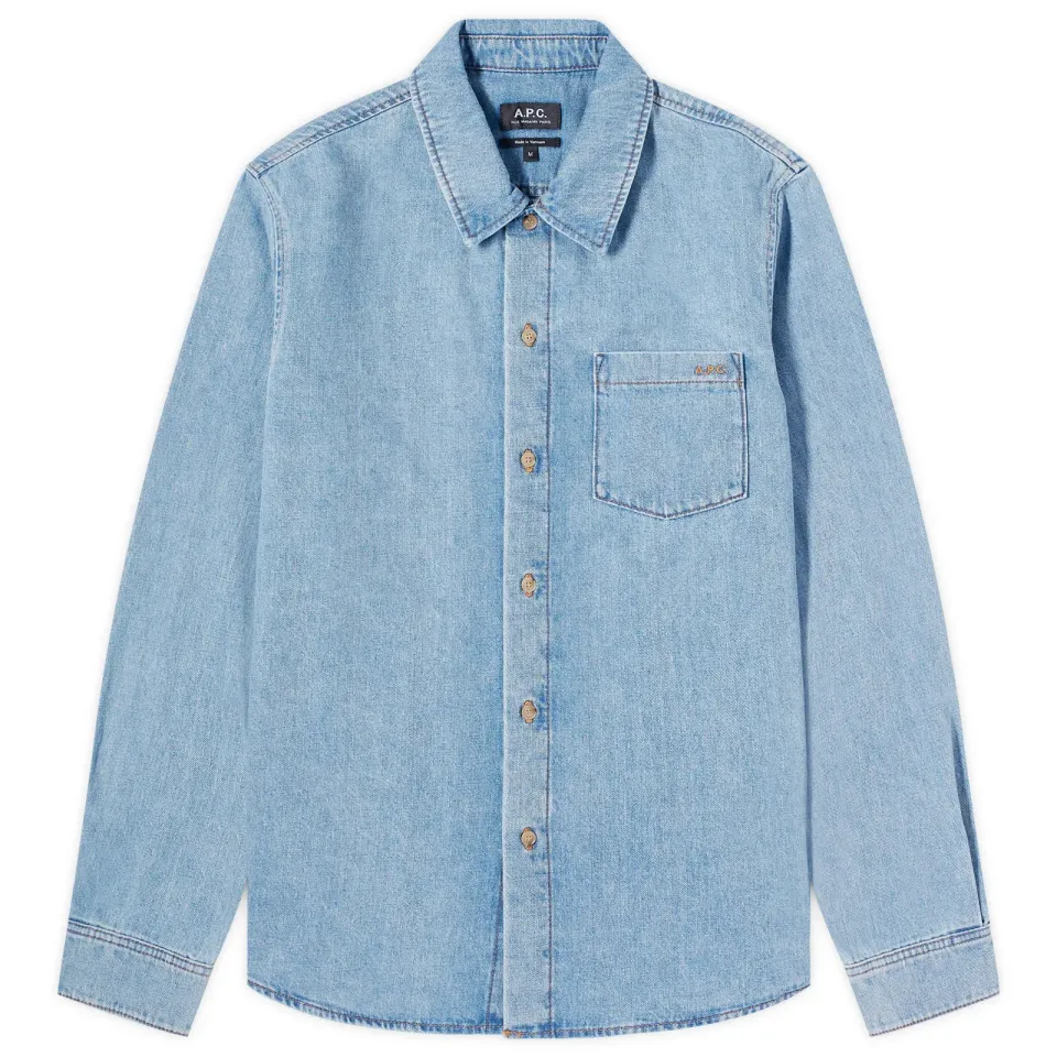 A.P.C. Brodee Denim Shirt