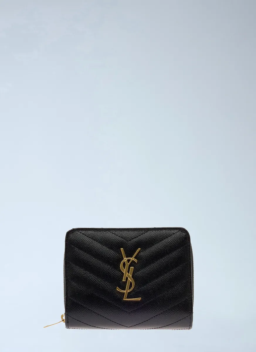Matelassé Compact Wallet