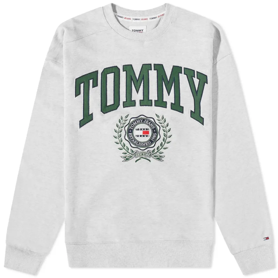 Boxy College Crew Sweat