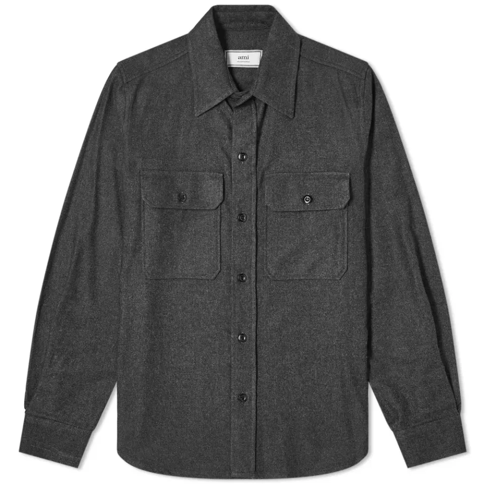 AMI Wool Overshirt