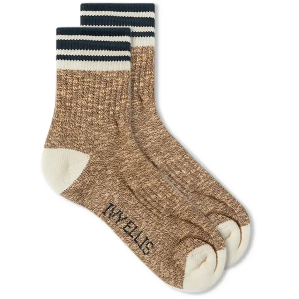 Slubbed Quarter Sock