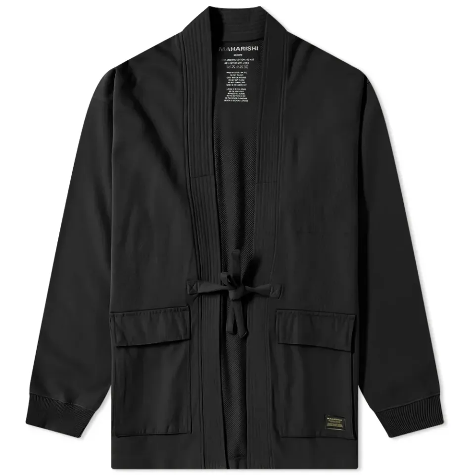 Utility Pocket Organic Sweat Kimono