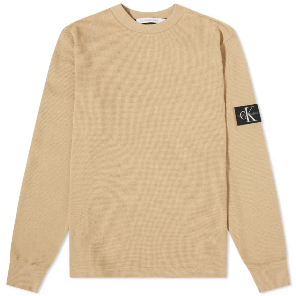 Long Sleeve Monogram Badge T-Shirt