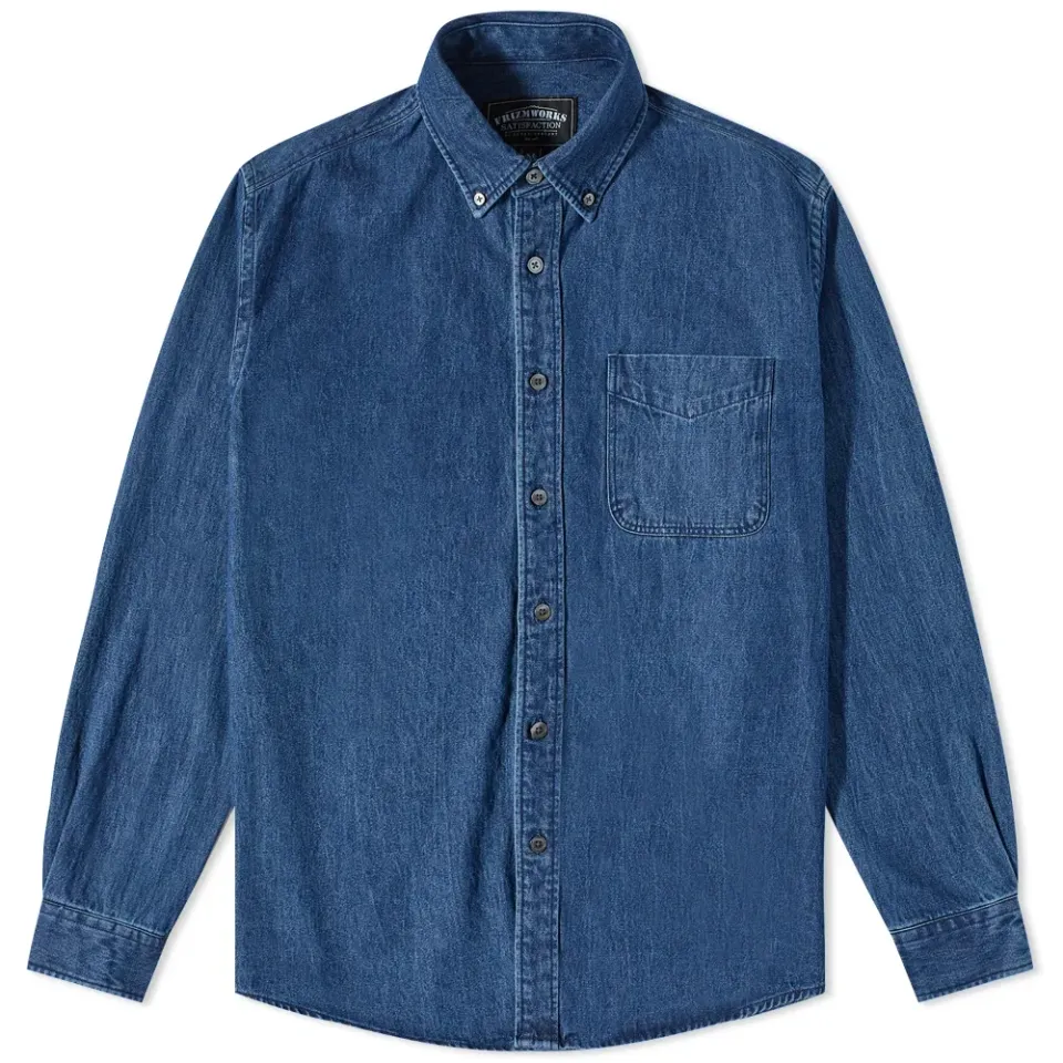 Oversized Denim Shirt 002