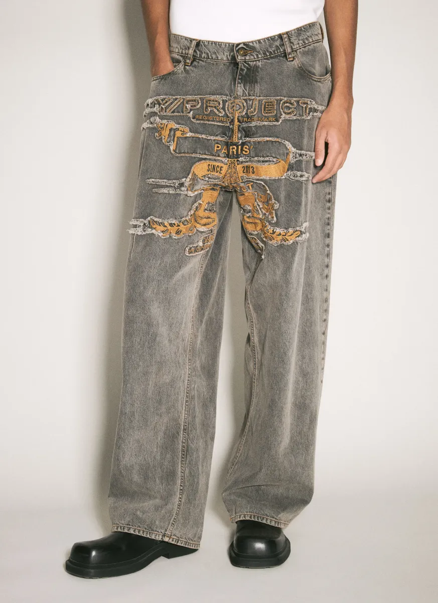 Evergreen Paris' Best Patch Jeans