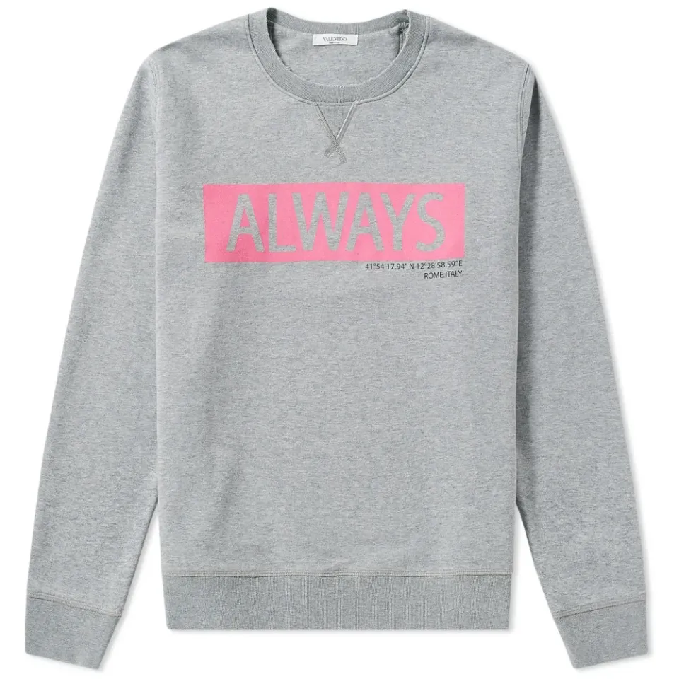 Always Box Print Crew Sweat