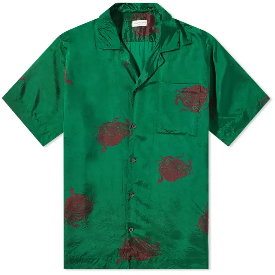 Carltone Floral Print Vacation Shirt